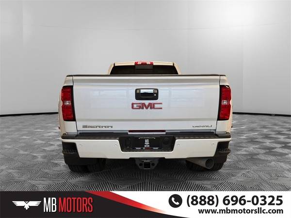 2018 GMC Sierra 3500HD Diésel 4x4 4WD Camioneta Denali Cabina Crew - $59,500 (LLAME O ENVÍE UN MENSAJE HOY MB Motors LLC)63470886191235123