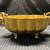 Vintage Brass Jardinière Scalloped Oval Bowl with Rams Head Handles and Paw Fee 5 thumbnail