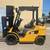 Forklift Caterpillar 2P5000 (Pneumatic Tires, Nice Lift) 2 thumbnail