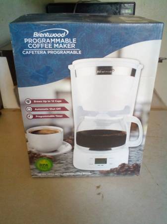 Brentwood programmable coffee maker 1