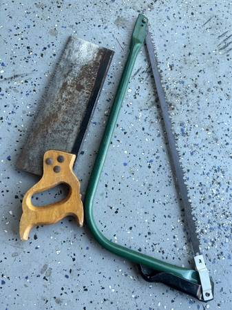 Two of handle saws 1