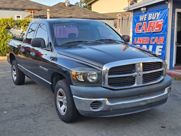 2007 DODGE RAM 1500 QUAD CAB PICKUP***CLEAN TITLE***SMOG DONE*** - $6,999 (EZ FINANCING**WE ACCEPT ALL CARDS!!***SMOG READY*)63476086178561122