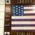 24"W x 23"T Wood Frame Flag Americana 4th of July 2 thumbnail