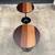 Pair of Vintage Multi-Wood Tulip Style Side Tables 2x 3 thumbnail