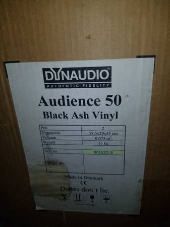New In Box Dynaudio Audience 50 monitor Speakers 1