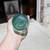 Antique old vintage bubble in glass soda torpedo round bottom bottle 8 thumbnail