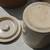 Stoneware Pottery Crock with Lid. 8.5" Tall x 8" Wide 5 thumbnail