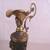 Vintage Peltrato 95% Italy Ornate Embossed Brass Pitcher 16" Tall 2 thumbnail