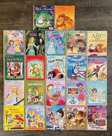 LITTLE GOLDEN BOOKS ~LOT OF 22 HARDCOVER BOOKS~ 1
