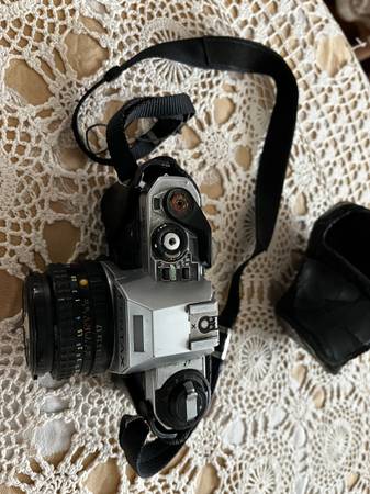 vintage pentax super program camera and lot of extras 1