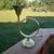 Nana’s VINTAGE 70s Decorative Xmas Solid Brass? Horn Candlestick 2 thumbnail
