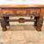 Hand Carved Solid Teak Console with Sculptural Openwork Base 15 thumbnail