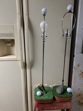 Golf Club Lamps 1