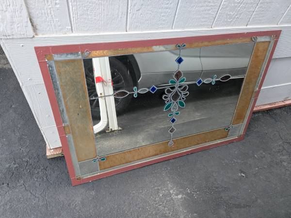 Stained glass mirror 1