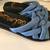 Sam Edelman Vaugn Leather Sandals Slip-Ons Slides True Blue US 9.5 NEW 2 thumbnail