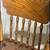 Handsome Swivel Pressed Back Stools With Leather Seats (2) 5 thumbnail