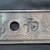 Restored 1800's Mallory Wheeler Brass Door Backplate w/ Keyhole Cover 4 thumbnail