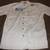 Wrangler Beige Shirt Mens M Button Up Short Sleeve Utility Work 3 thumbnail