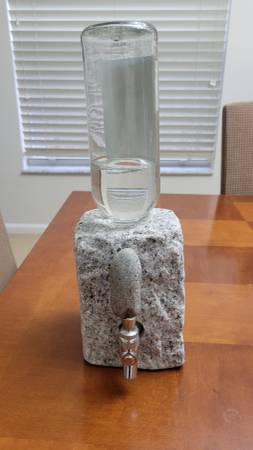 Granite beverage dispenser 1