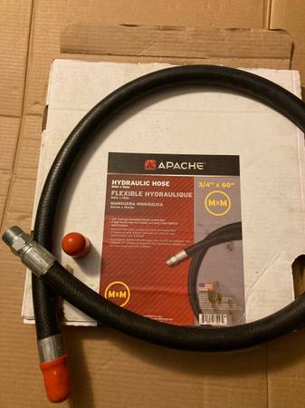 gates pro 3/4"x60" 2 wire hydraulic hose.  NPT 1