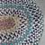 Handmade Oval Braided Rag Rug EUC 4 thumbnail