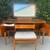 Mid Century Modern Greaves and Thomas Teak Dressing Table with Mirror 7 thumbnail