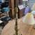 Vintage Brass Hollywood Regency Style Table Lamp 3 thumbnail