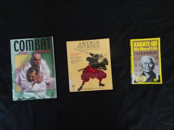 three martial arts books 1