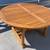 Outdoor Teak Patio Table 59 inches round + ext/ 5 chairs available too 3 thumbnail