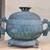 Vintage ice bucket wine cooler in the form of archaic Chinese vessel 2 thumbnail