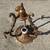 Rare Working 1930s Depression Era Antique Bronze Light Fixture 1 thumbnail