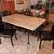 Dining table, strong , handmade real wood w/ 4 chairs. 2 thumbnail