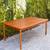 Danish Mid Century Modern Teak Draw Leaf Dining Table for 12 7 thumbnail