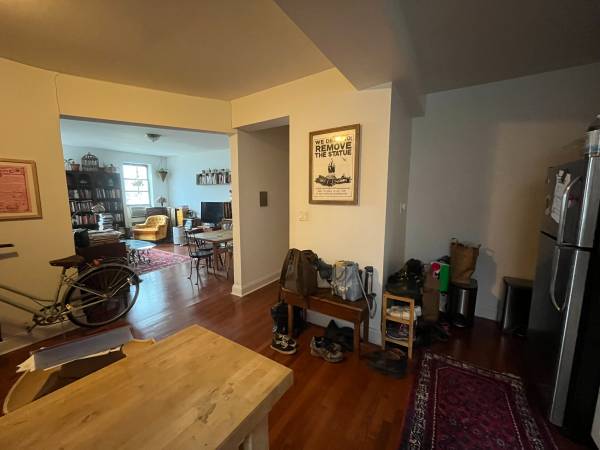 $1,300 / 2br - HUGE Room in comfy, Large 2BR Apt (Crown Heights/Bedstuy Border)64033292360833122