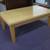 Maple Wood, Glass Coffee & End Table For Reception Lobby Or Home 2 thumbnail