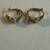 Vintage 925 Ribbon Earrings 1 thumbnail