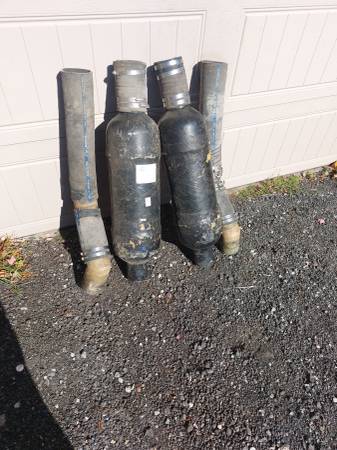 Inboard Fiberglass Exhaust 4 inch 1