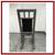 Circa 1990's Steel + Leather Strap Rocking Chair 6 thumbnail