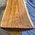 New handcrafted unique design coffee table bench elm wood slab  L55”*W18”*H1 2 thumbnail
