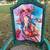 Turquoise and distressed with Leopard print COWGIRL RODEO Chairs 5 thumbnail