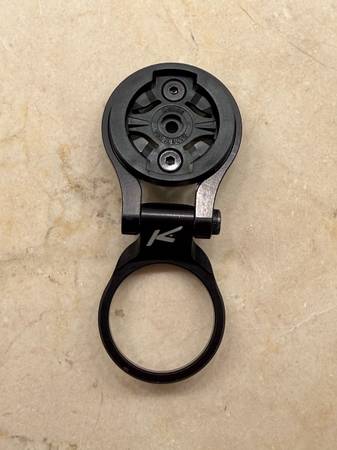 K-Edge Boost Stem Bicycle Computer Mount Garmin Black 1