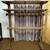 2017 Pottery Barn Large Hall Tree, entry bench. Solid Poplar, antique bronze har 10 thumbnail