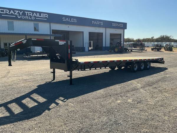 2026 Texas Pride Deckover/Flat Deck Trailer 102X32 Deckover Flatbed 1