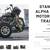 Stand up Motorcycle Trailer Folds For Storage 5 thumbnail