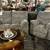 New Ashley Gray Grey or Briar Reclining Loveseat, see sofa, recliner 13 thumbnail