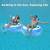 Inflatable Pool Lounger, Floating Mat Raft #4418 7 thumbnail