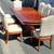 Hickory white dining room table 6 thumbnail