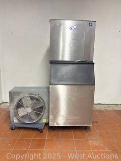 1000 Pounds Remote Manitowoc Ice Maker 1