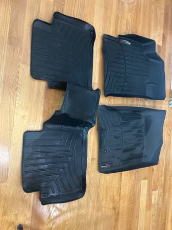 WeatherTech floor mats 1