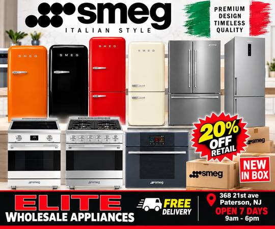 New Smeg Appliances Available 1